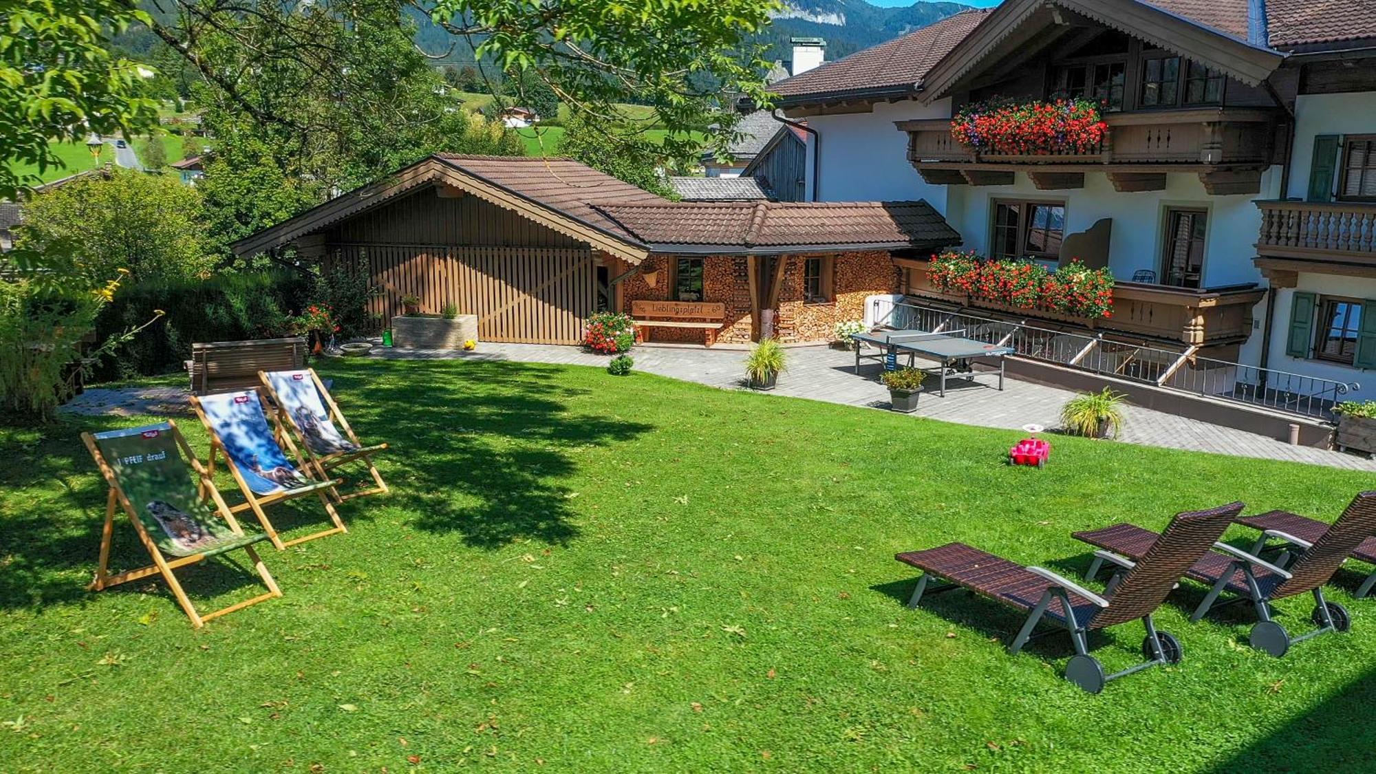 Gaestehaus Brantlhof Zimmer Und Ferienwohnungen In Going Am Wilden Kaiser Exterior foto