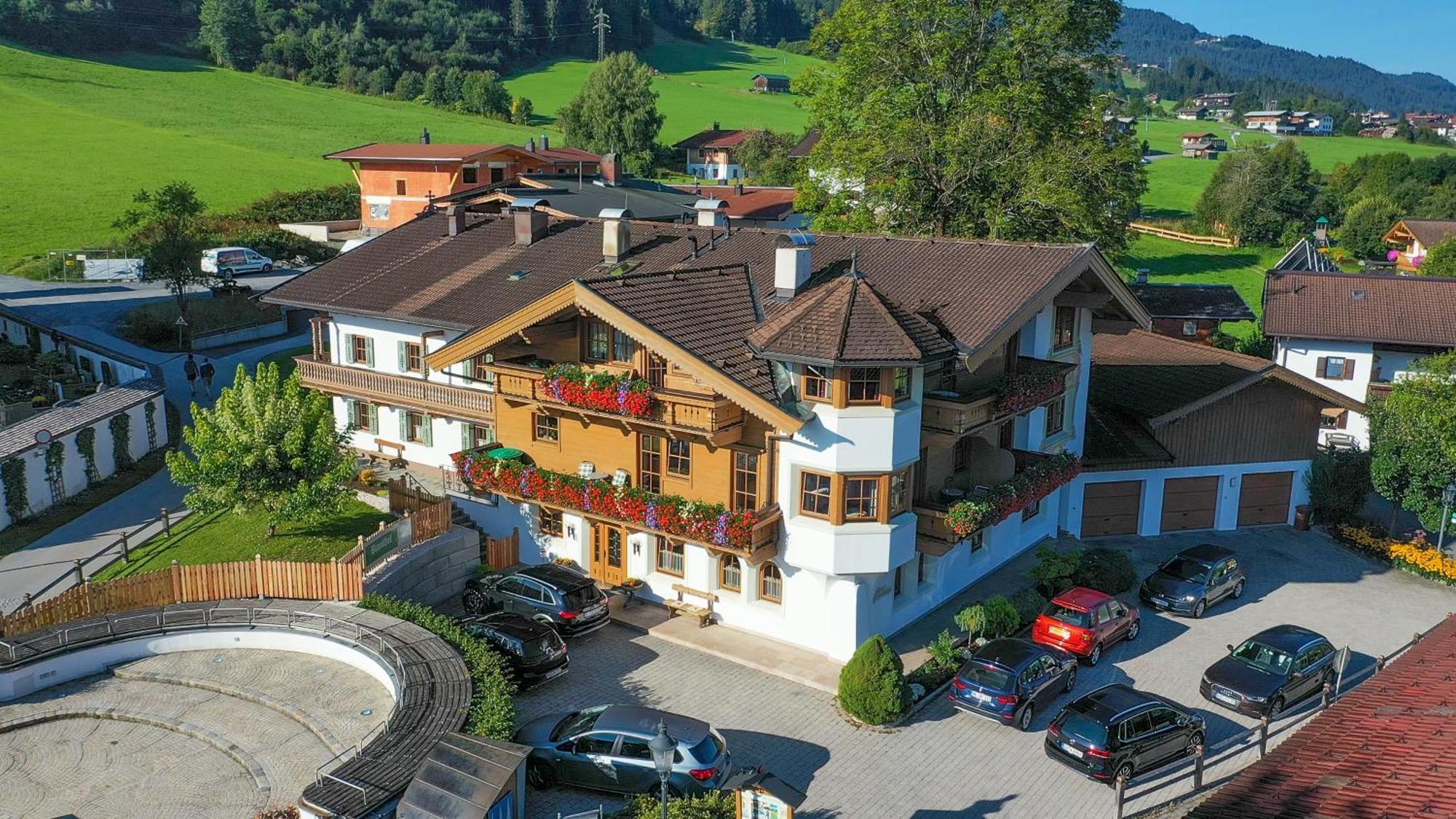 Gaestehaus Brantlhof Zimmer Und Ferienwohnungen In Going Am Wilden Kaiser Exterior foto